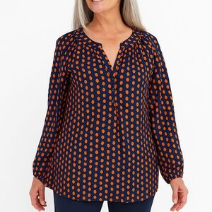 Mud Pie Polka Dot Blouse